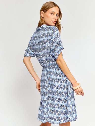 VESTIDO MUJER AZIZ CORTO ESTAMPADO - 3