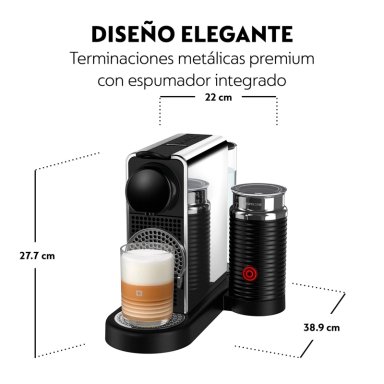 CAFETERA NESPRESSO CITIZ & MILK + AEROCCINO 3 - 5