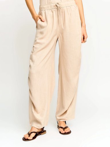 PANTALÓN MUJER INDEX LINO BALLOON PIJAMERO - 2