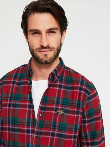 CAMISA HOMBRE ROBERT LEWIS ALGODÓN MANGA LARGA - 3