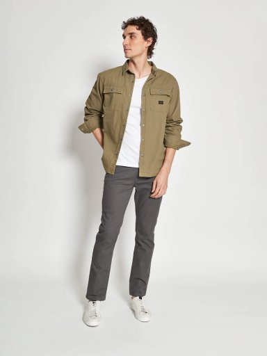 CHAQUETA HOMBRE ROBERT LEWIS ALGODÓN LARGA - 4