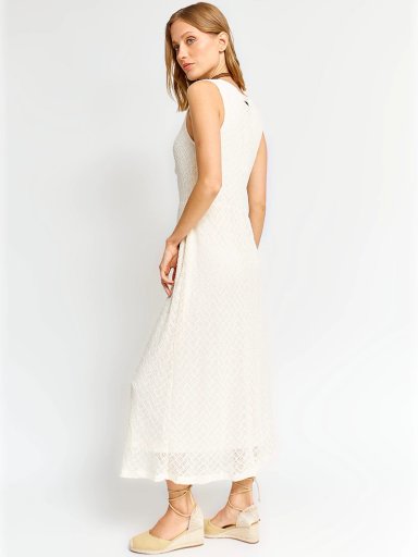 VESTIDO MUJER TATIENNE ALGODÓN LARGO PUNTO - 3