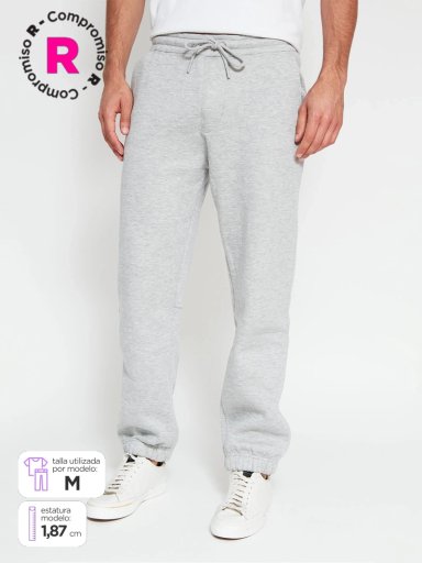 PANTALÓN DE BUZO HOMBRE INDEX ALGODÓN  - 1