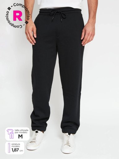 PANTALÓN DE BUZO HOMBRE INDEX ALGODÓN  - 1