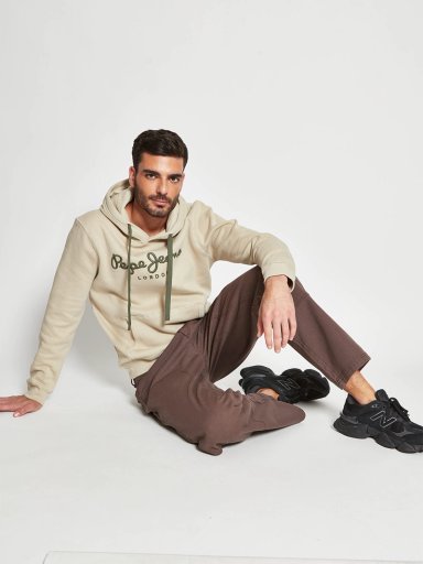 POLERÓN HOMBRE PEPE JEANS ALGODÓN HOODIE BÁSICO - 4