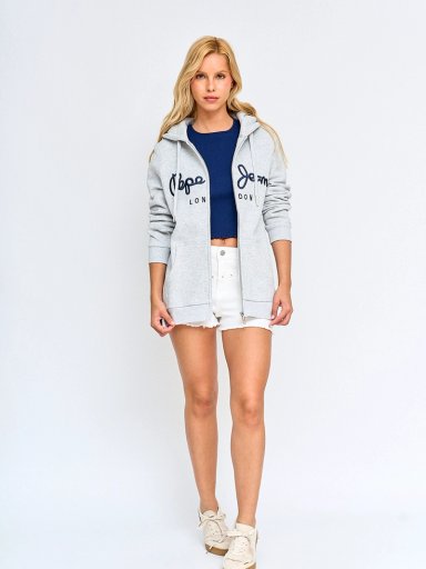 POLERÓN MUJER PEPE JEANS ALGODÓN CAPUCHA - 4