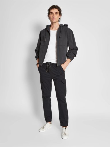 CHAQUETA HOMBRE INDEX ALGODÓN DENIM CON GORRO - 4