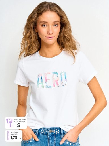 POLERA MUJER AEROPOSTALE ALGODÓN  - 1