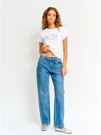 POLERA MUJER AEROPOSTALE ALGODÓN  - 4