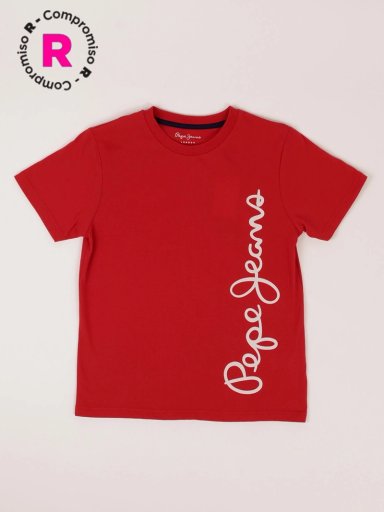 POLERA MANGA CORTA NIÑO PEPE JEANS WALDO - 1