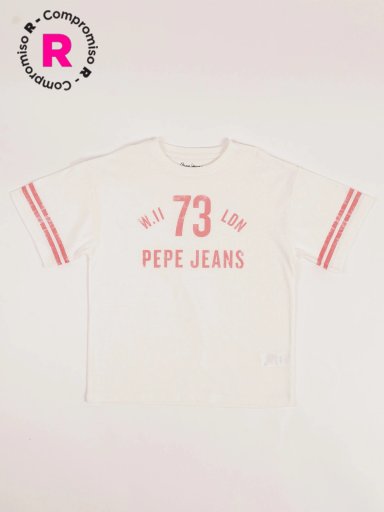 POLERA MANGA CORTA NIÑA PEPE JEANS OVER - 1
