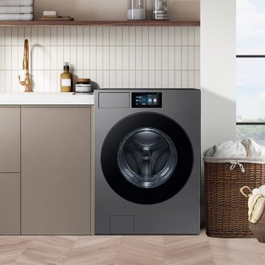 LAVADORA CARGA FRONTAL SAMSUNG BESPOKE AI WF90F25ADSZS 25KG GRAFITO - 4