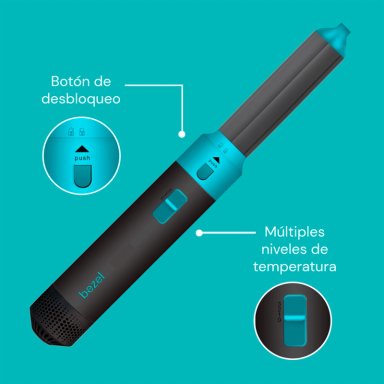 SECADOR DE PELO BEZEL BHR-005 MULTISTYLER 4 EN 1 - 6