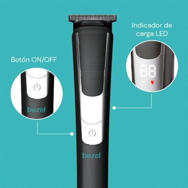 MÁQUINA CORTA PELO BEZEL BHR-007 MULTISTYLER 18 EN 1 - 3