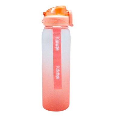 BOTELLA KEEP MEDIDAS RUBBER 1 LITRO CORAL - 2