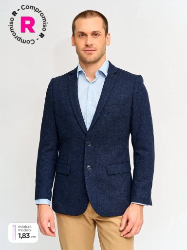 BLAZER HOMBRE MARQUIS ESPIGA - 1