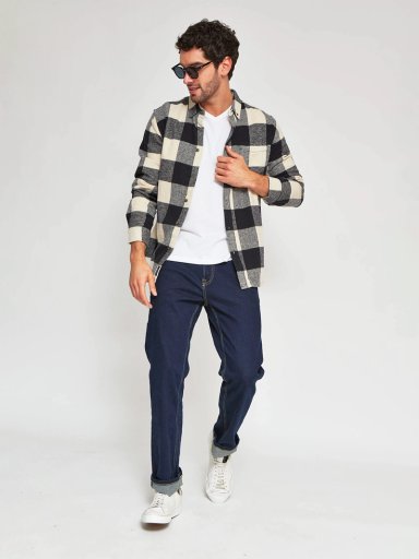 CAMISA HOMBRE BARBADOS ALGODÓN MANGA LARGA - 4