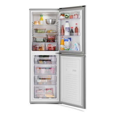 REFRIGERADOR BOTTOM FREEZER MADEMSA MED250 248L FRIO DIRECTO PLATA - 4