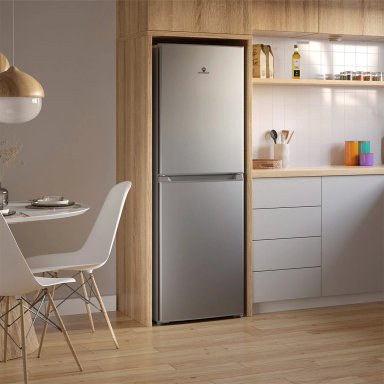 REFRIGERADOR BOTTOM FREEZER MADEMSA MED250 248L FRIO DIRECTO PLATA - 5
