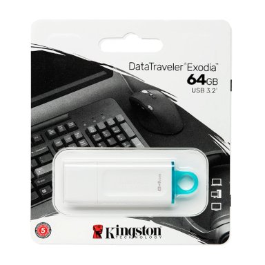 FLASH DRIVE USB KINGSTON EXODIA 64GB - 4