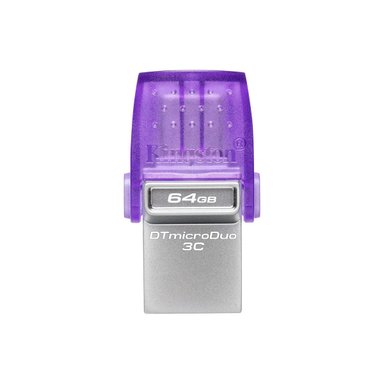 PENDRIVE KINGSTON FLASHUSB MICRODUO 64GB 3C UNIDAD - 2