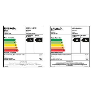 COCINA A GAS MADEMSA 4 QUEMADORES FM4LP - 9