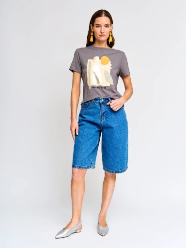 POLERA MUJER SFERA ALGODÓN  - 4