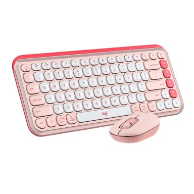 TECLADO INALÁMBRICO LOGITECH POP ICON + MOUSE - 2