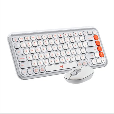 TECLADO INALÁMBRICO LOGITECH POP ICON + MOUSE - 2