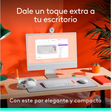TECLADO INALÁMBRICO LOGITECH POP ICON + MOUSE - 3