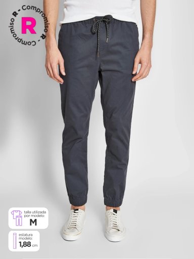 PANTALÓN HOMBRE CLOUDBREAK ALGODÓN JOGGER BÁSICO - 1