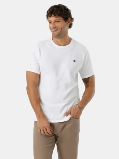 POLERA HOMBRE DOCKERS ALGODÓN MANGA CORTA - 1
