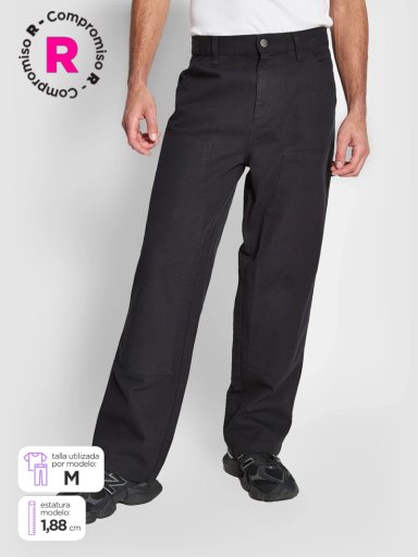 CHAQUETA HOMBRE AEROPOSTALE MANGAS CUERO - 1