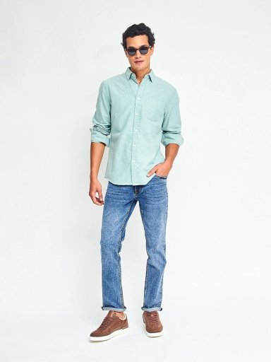 CAMISA HOMBRE AEROPOSTALE ALGODÓN MANGA LARGA - 4
