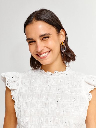 BLUSA MUJER REGATTA ALGODÓN MANGA CORTA - 3