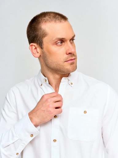 CAMISA HOMBRE ROBERT LEWIS ALGODÓN MANGA LARGA - 3