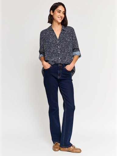 BLUSA MUJER AZIZ MANGA LARGA PRINT - 4