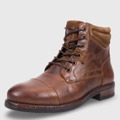 BOTINES HOMBRE BARBADOS BUTON CUERO - 3