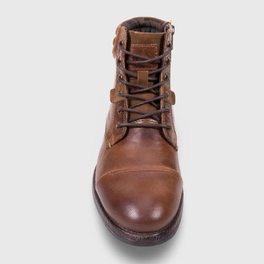 BOTINES HOMBRE BARBADOS BUTON CUERO - 6