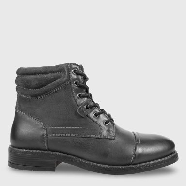BOTINES HOMBRE BARBADOS BUTON CUERO - 1