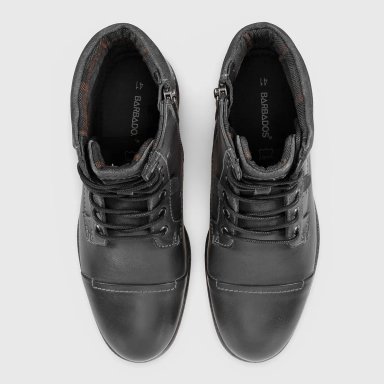 BOTINES HOMBRE BARBADOS BUTON CUERO - 4