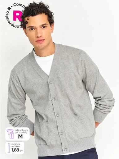 SWEATER HOMBRE KENNETH STEVENS ALGODÓN  - 1