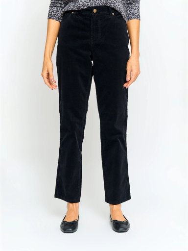 PANTALÓN MUJER AZIZ ALGODÓN REGULAR COTELÉ - 2