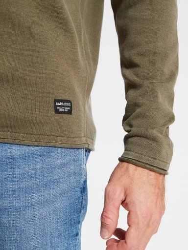 SWEATER HOMBRE BARBADOS ALGODÓN CUELLO REDONDO BÁSICO - 3