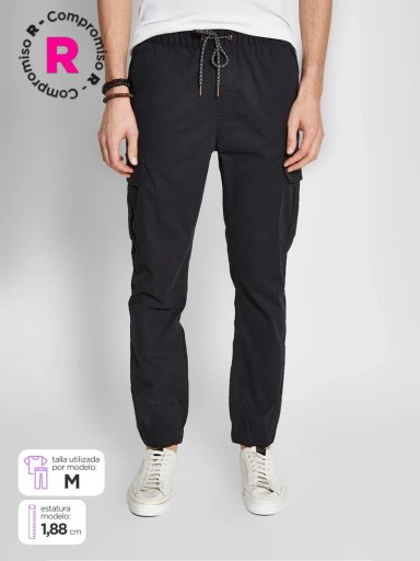 PANTALÓN HOMBRE CLOUDBREAK ALGODÓN JOGGER CARGO - 1