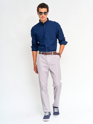 CAMISA HOMBRE REGATTA ALGODÓN MANGA LARGA - 4