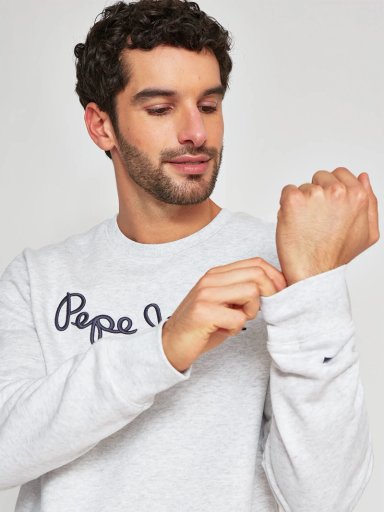 POLERÓN HOMBRE PEPE JEANS ALGODÓN CUELLO REDONDO BÁSICO - 3