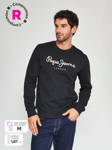 POLERÓN HOMBRE PEPE JEANS ALGODÓN CUELLO REDONDO BÁSICO - 1