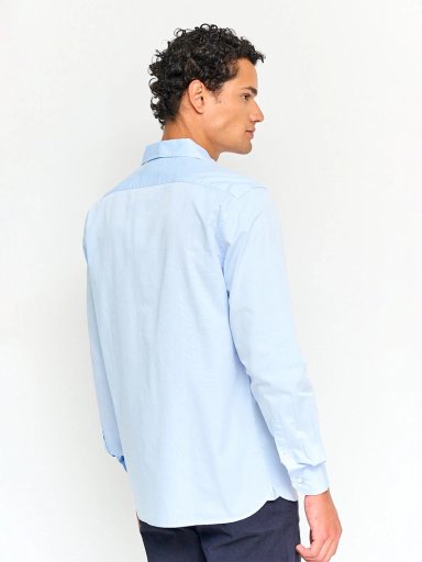CAMISA HOMBRE MARQUIS ALGODÓN MANGA LARGA POPLIN - 2