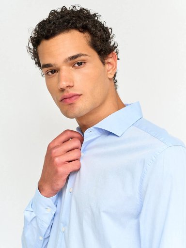 CAMISA HOMBRE MARQUIS ALGODÓN MANGA LARGA POPLIN - 3